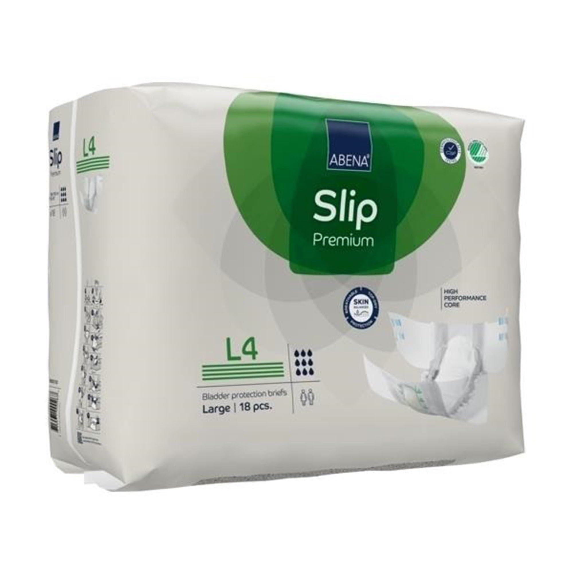 Amazon.com: Abena Slip Premium L4 Adult Incontinence Brief L Heavy