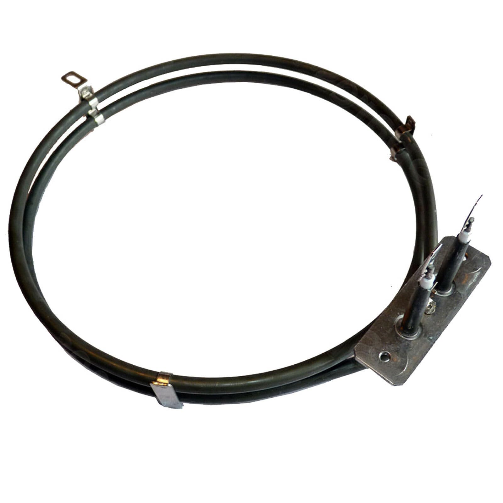 Place4parts Grey Fan Oven Cooker Element For Beko Bxdf25300x Bxdf29300z 1800W