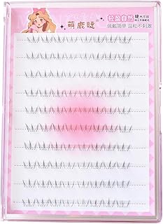 Pestañas postizas inferiores de rizo natural,...