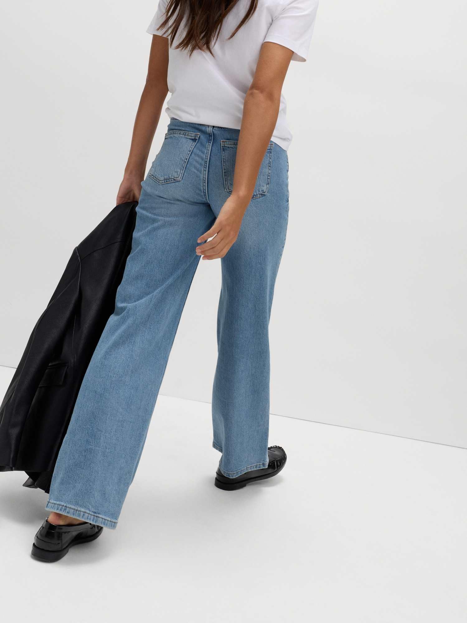 Marks & Spencer Jean Jambes Larges Femme