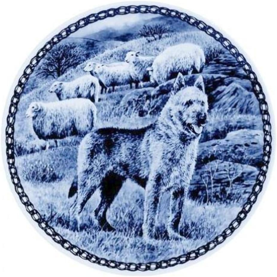 Belgian Laekenois Dog Porcelain Plate For all Dog Lovers Size 7.61 inches