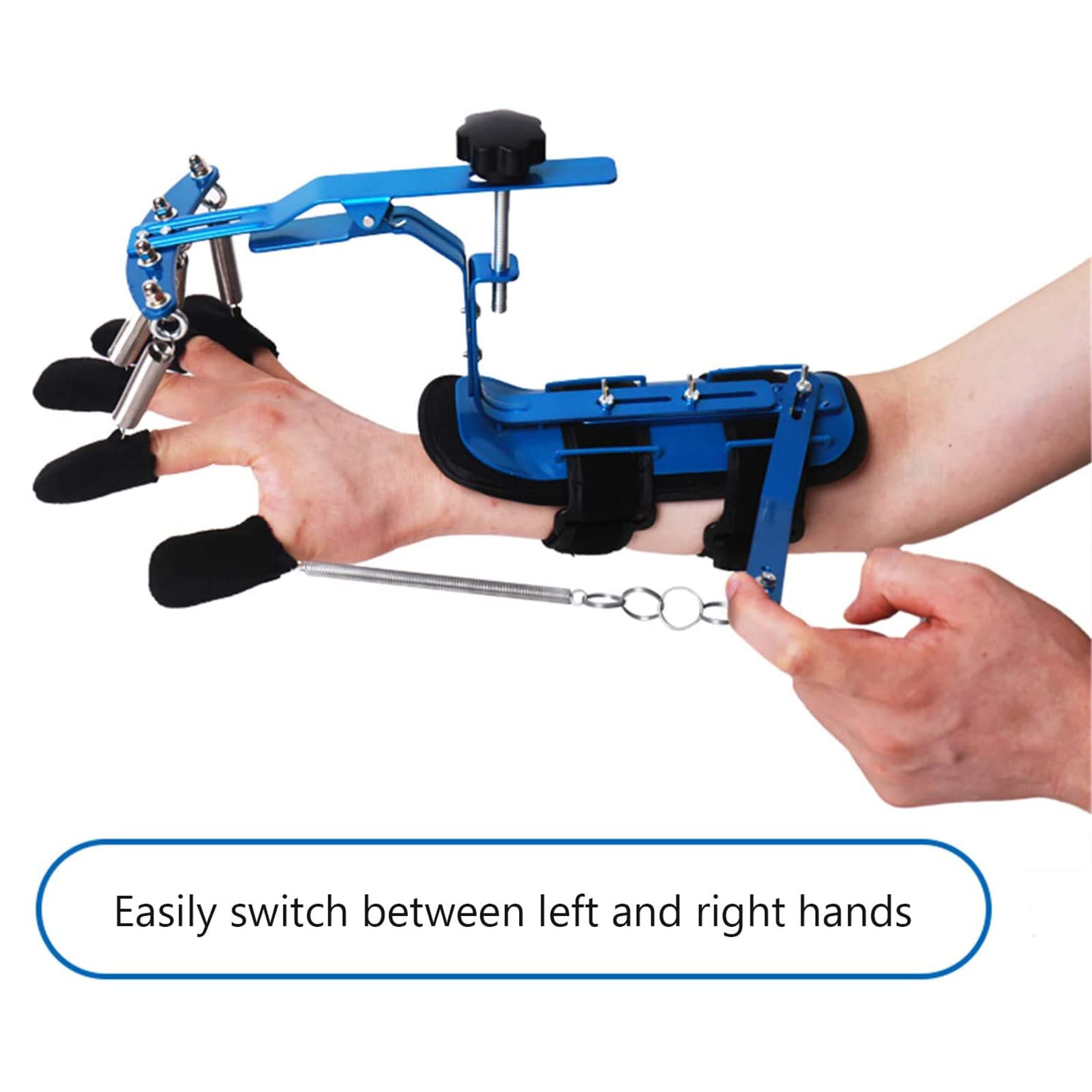 Tutore per la riabilitazione delle dita, plantari per riabilitazione delle dita regolabili Esercitatore per il polso Ortesi per il polso della mano Separato per la flessione delle dita Sched