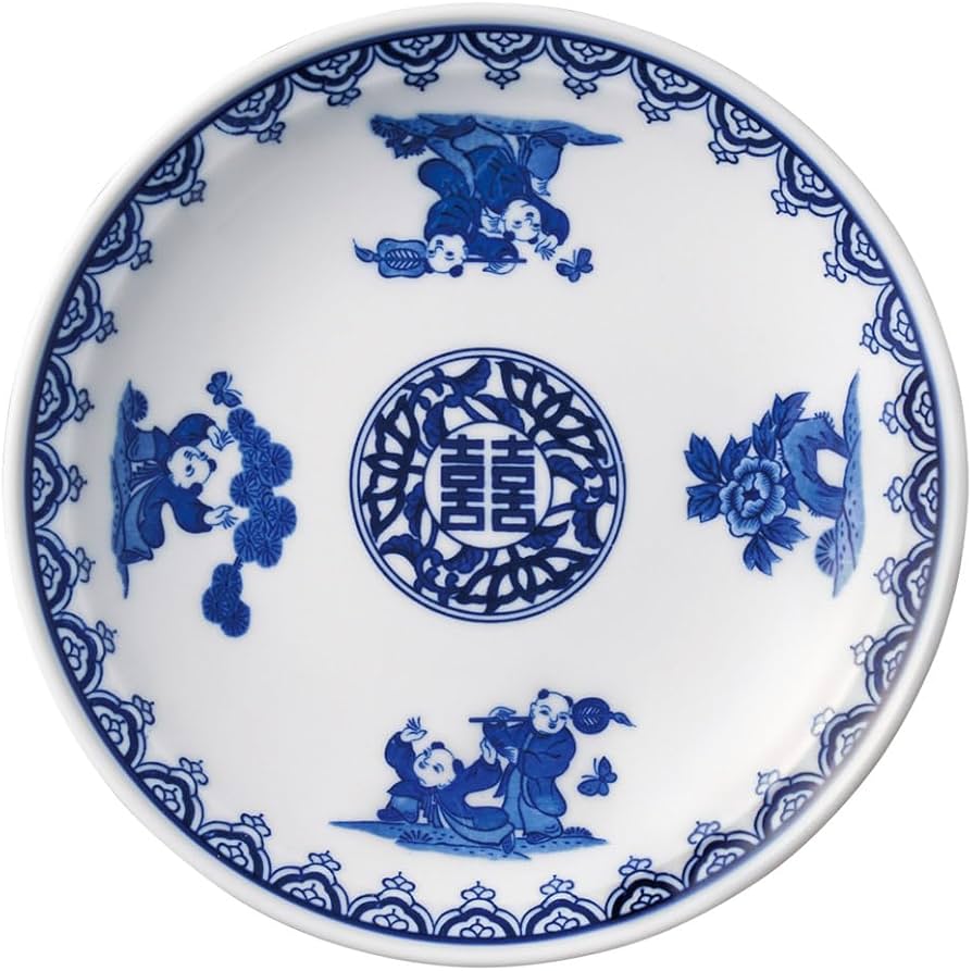 Amazon.co.jp: 染付唐子 5.0皿 | 中華 中皿 [ 16.2 x 16.2 x 2.5cm Amazon.co.jp: 染付唐子 5.0皿 | 中華 中皿 [ 16.2 x 16.2 x 2.5cm