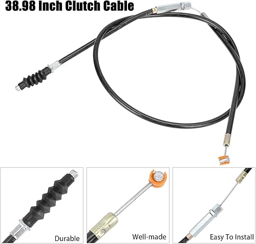 Miniatura 6 de YOXUFA Cable de manija de embrague izquierdo de 7/8 pulgadas para SSR 50cc 70cc 90cc 110cc 125cc 150cc Apollo RFZ DBX18 TaoTao DB17 DB27 Coolster