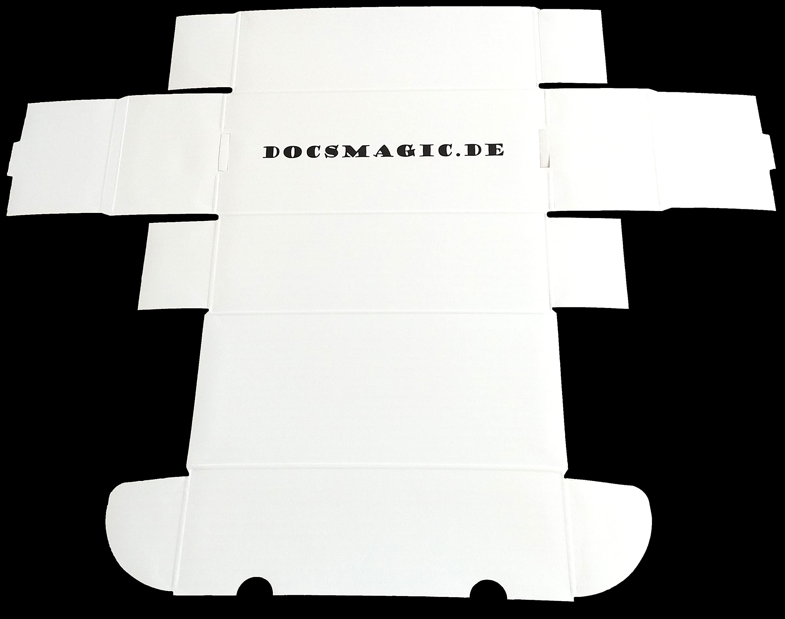 docsmagic.de Trading Card Storage Box - 6.87 x 9.37 x 21 cm - 600 Standard Size Cards, 1 Box - Image 3