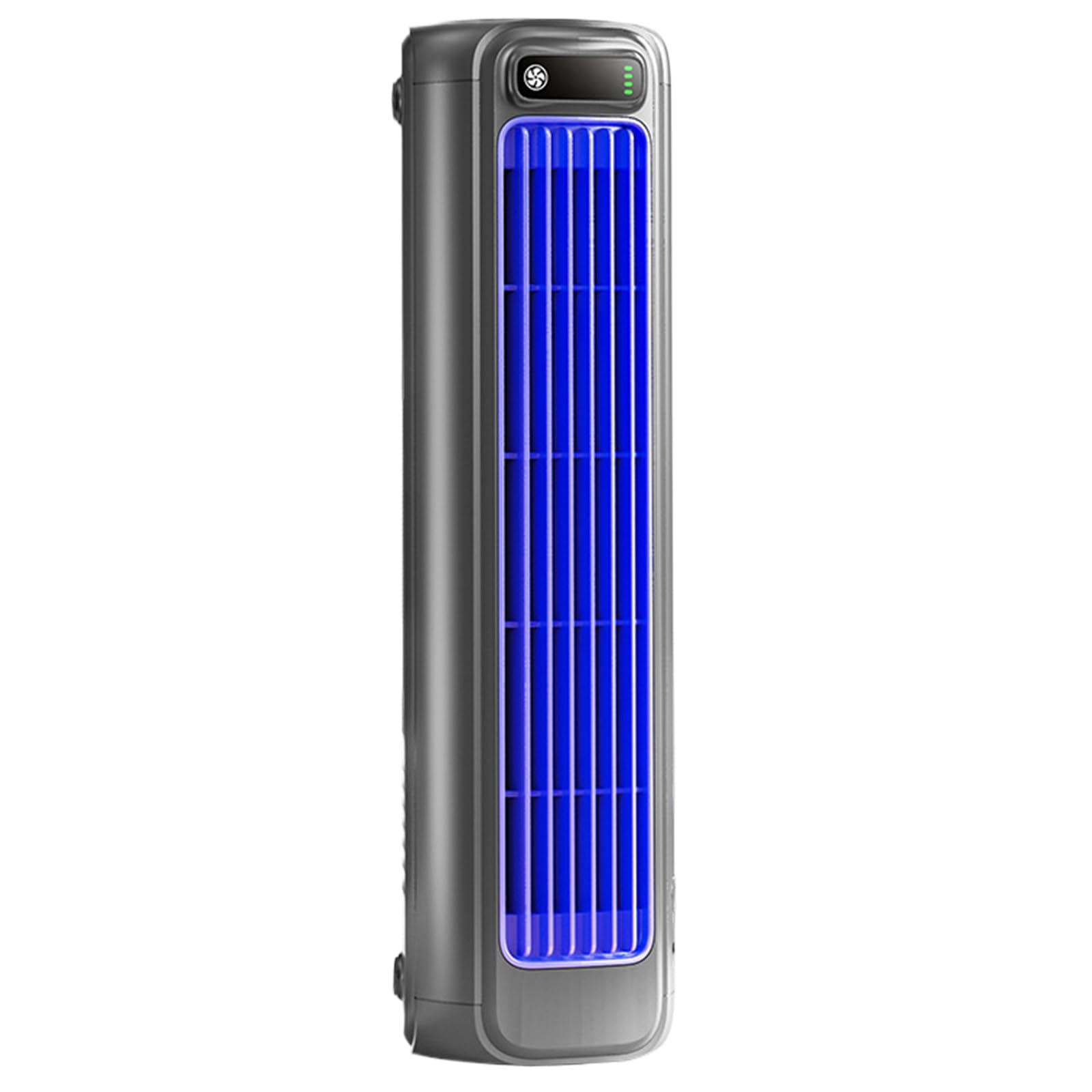 NASSMOSSE 12.3" Tower Fans Oscillating Quiet, 3 Speeds Cooling Fan for Room, Horizontal/Vertical Floor Fan, USB Bladeless for Bedroom Dormitory Kitchen Office