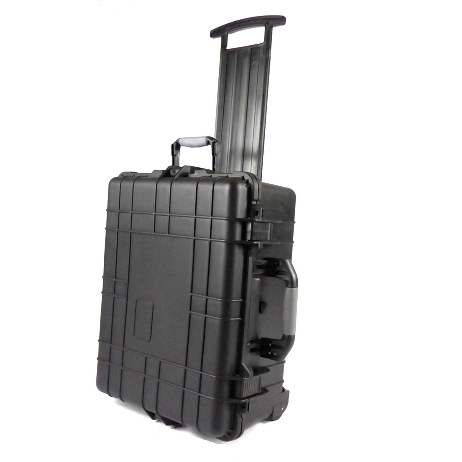 BUZE Trollykoffer Mobil 40 Liter Universalkoffer mit Schaum, Outdoor, Kamerakoffer, wetterfester, staubdichter Koffer Innenmaße: LxBxH: 517x392x229 mm