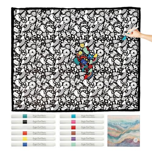 Couverture de coloriage pour adultes pour décorations de fête et anniversaire