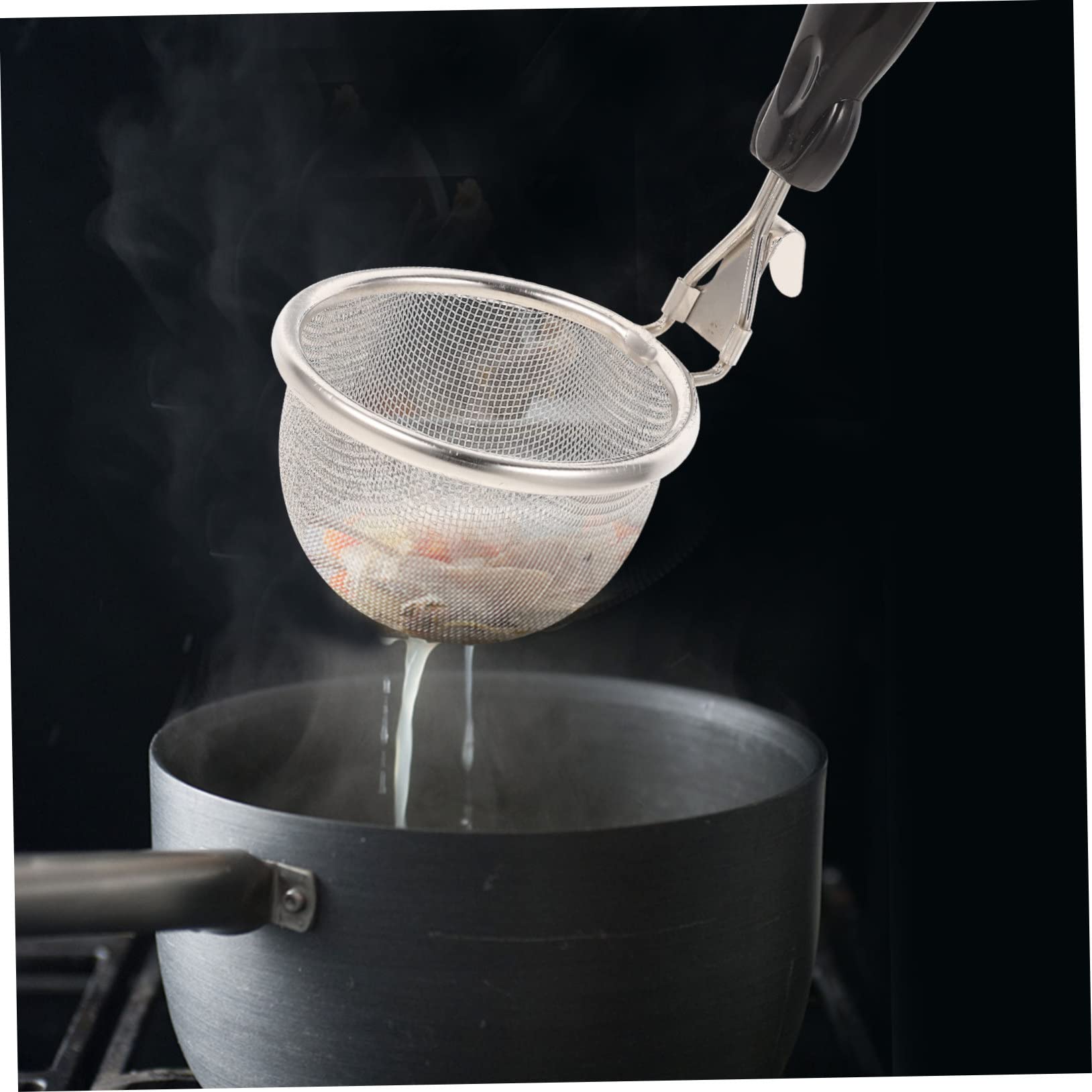 Płot ze stali nierdzewnej Durszlak Sitko ze stali nierdzewnej Łyżki ze stali nierdzewnej Narzędzia kuchenne Sitko Sitko pająk Zestaw przyborów kuchennych Makaron Łyżka cedzakowa Łyżka do smażonych p