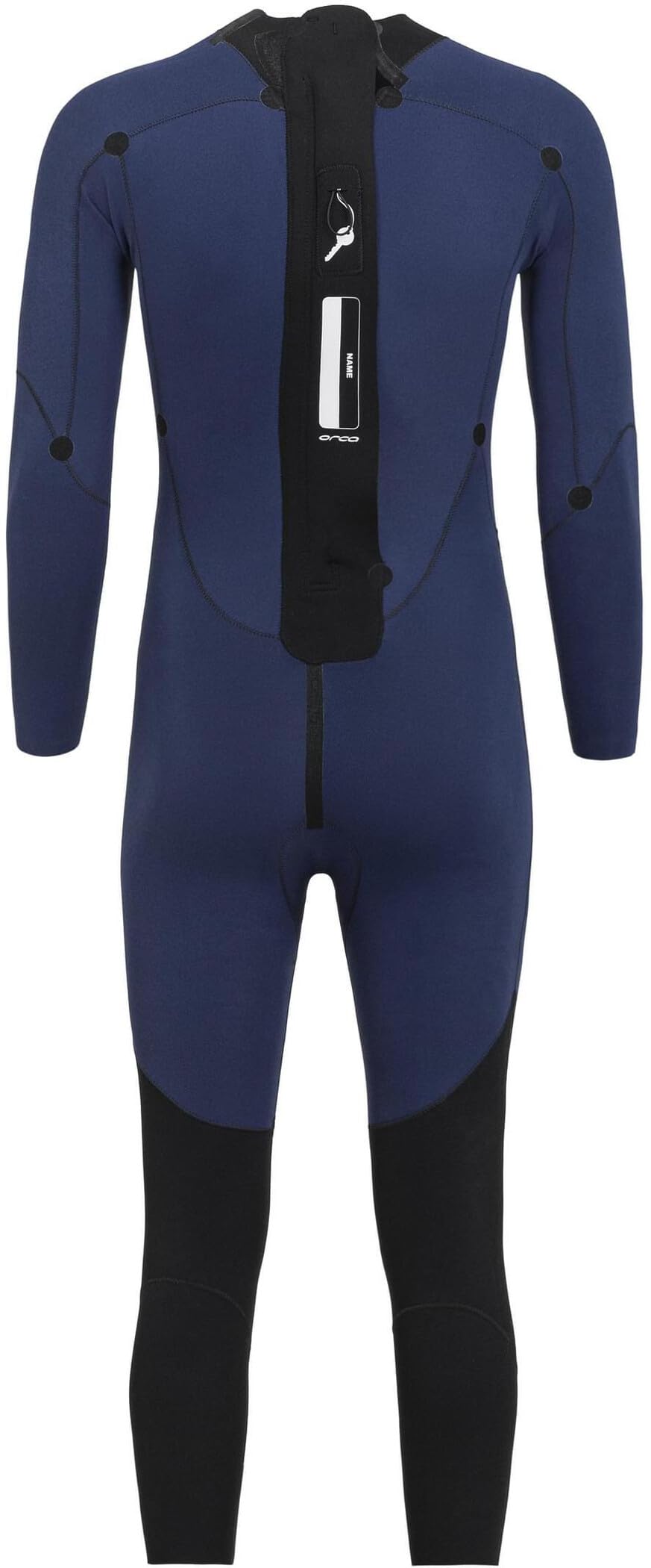 Orca Mens Zeal Perform Open Water Swim Back Zip Wetsuit NN2F0501 - Black -