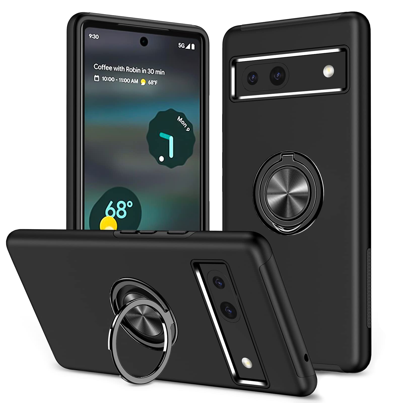 Amazon.co.jp: Google Pixel7a ケース リング 耐衝撃 TPU+PC バンパー 