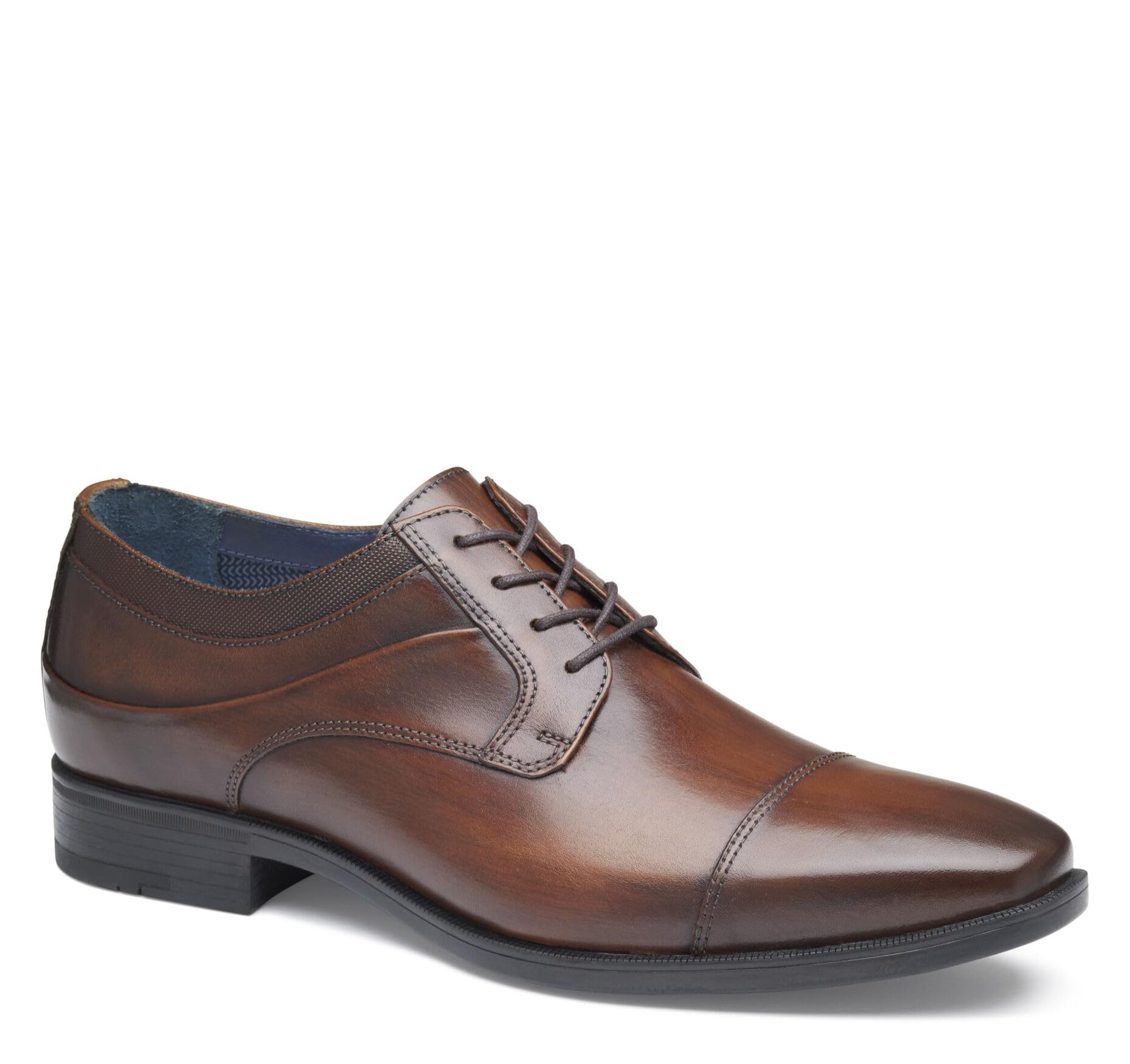 Johnston Murphy Mens Gibbons Cap Toe Lace-Up Dress Shoe