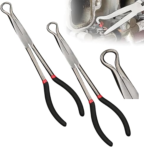 Alicates de desconexión eléctrica, alicates de desconexión eléctrica para automóviles, juego de alicates de desconexión eléctrica larga, extracción