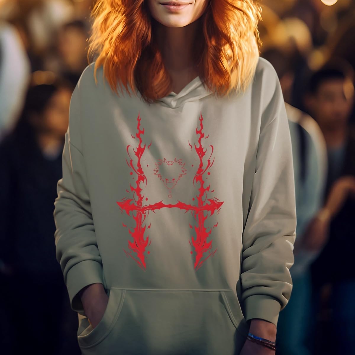 Choso H Blutmanipulation JJK Anime - Felpa con cappuccio unisex