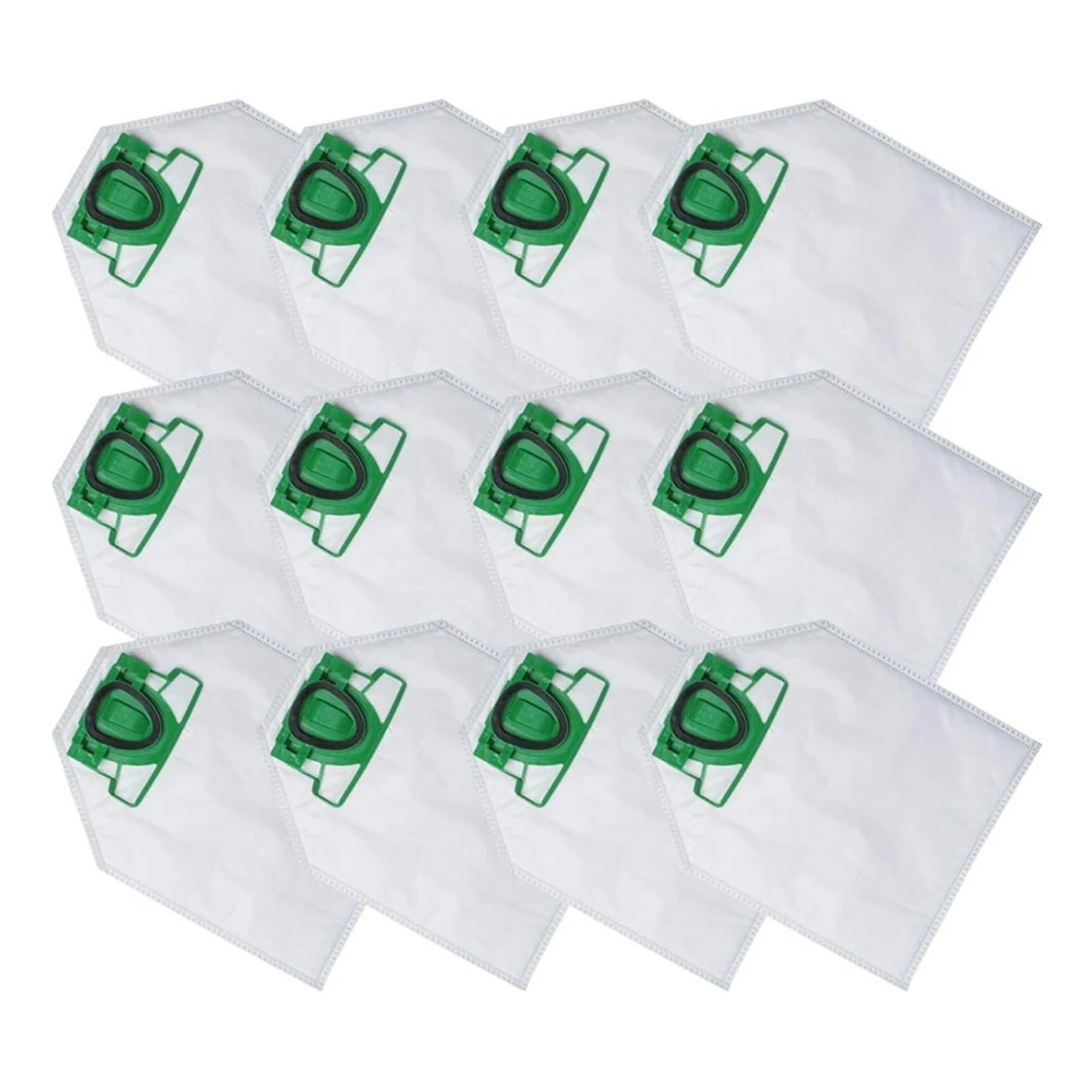 Hsifskk One Color 12Pcs Vacuum Cleaner Bags ，Compatible For Vorwerk， Kobold Vk 200 - Premium Vacuum Cleaner Bags For Vk 200 Vk200 Fp,Vacuum Cleaner Parts