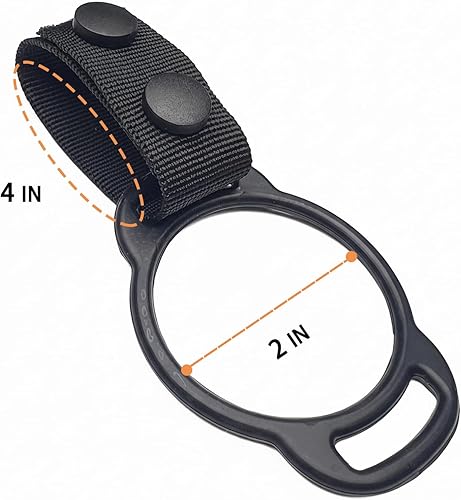 Miniatura 8 de Ganchos para cochecito con soportes de silicona para botellas, paquete de 2 clips de mosquetón de aluminio resistentes y 2 agarres universales de