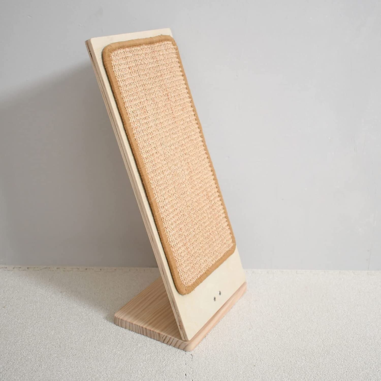 Krabmat voor katten Kattenkrabplank L-vormige verticale slijtvaste, niet-krasvaste, krasbestendige grote sisal kattenklauwplank kittenspeelgoed benodigdheden Daquan Krabplank voor katten Krabmat voor katten Kattenkrabplank L-vormige verticale slijtvaste, niet-krasvaste, krasbestendige grote sisal kattenklauwplank kittenspeelgoed benodigdheden Daquan Krabplank voor katten