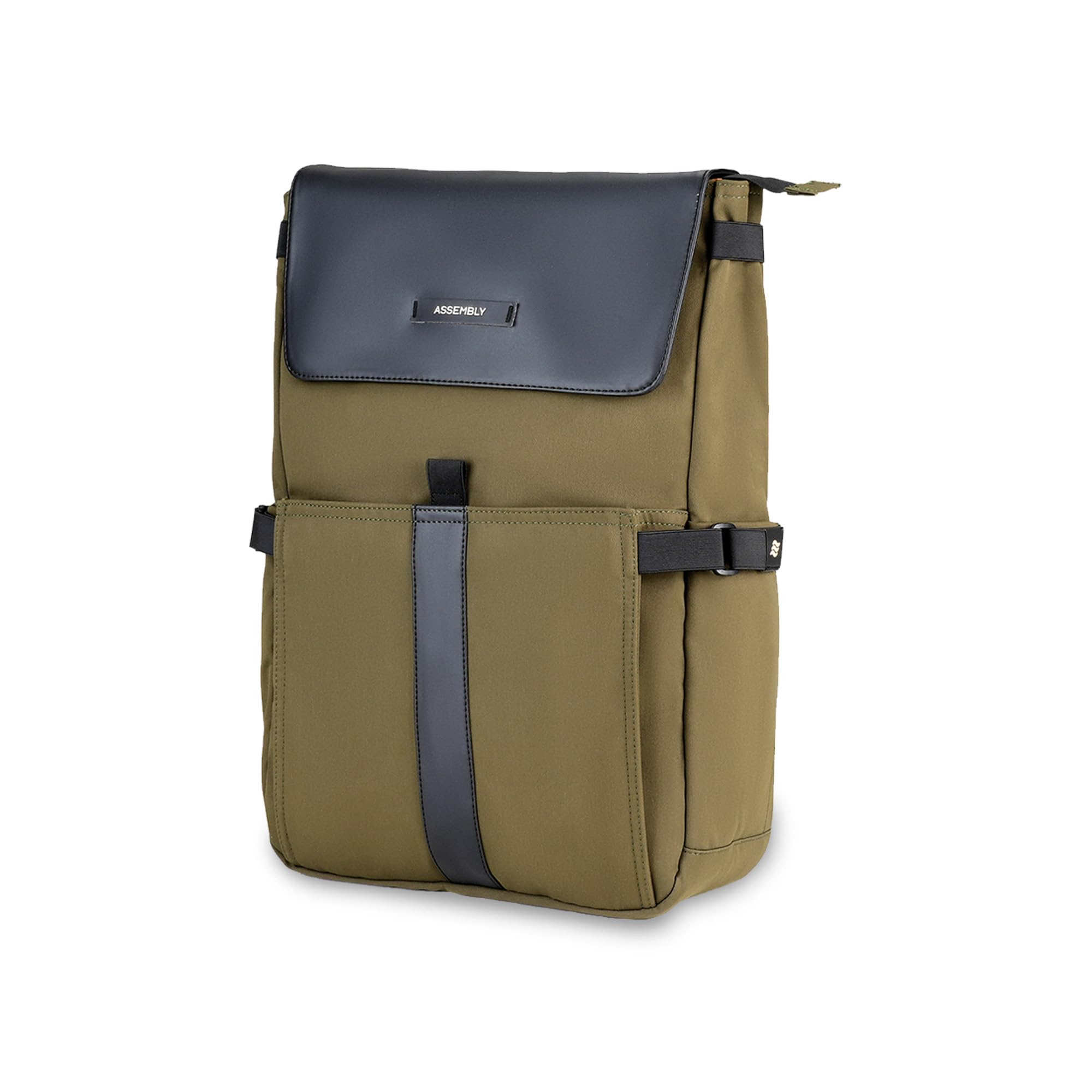 the assembly Assembly Kairo 23L Laptop Backpack for Men Women 15.6 Inch Premium PU Leather Office Travel Bag with Tablet Compartment-picture-31