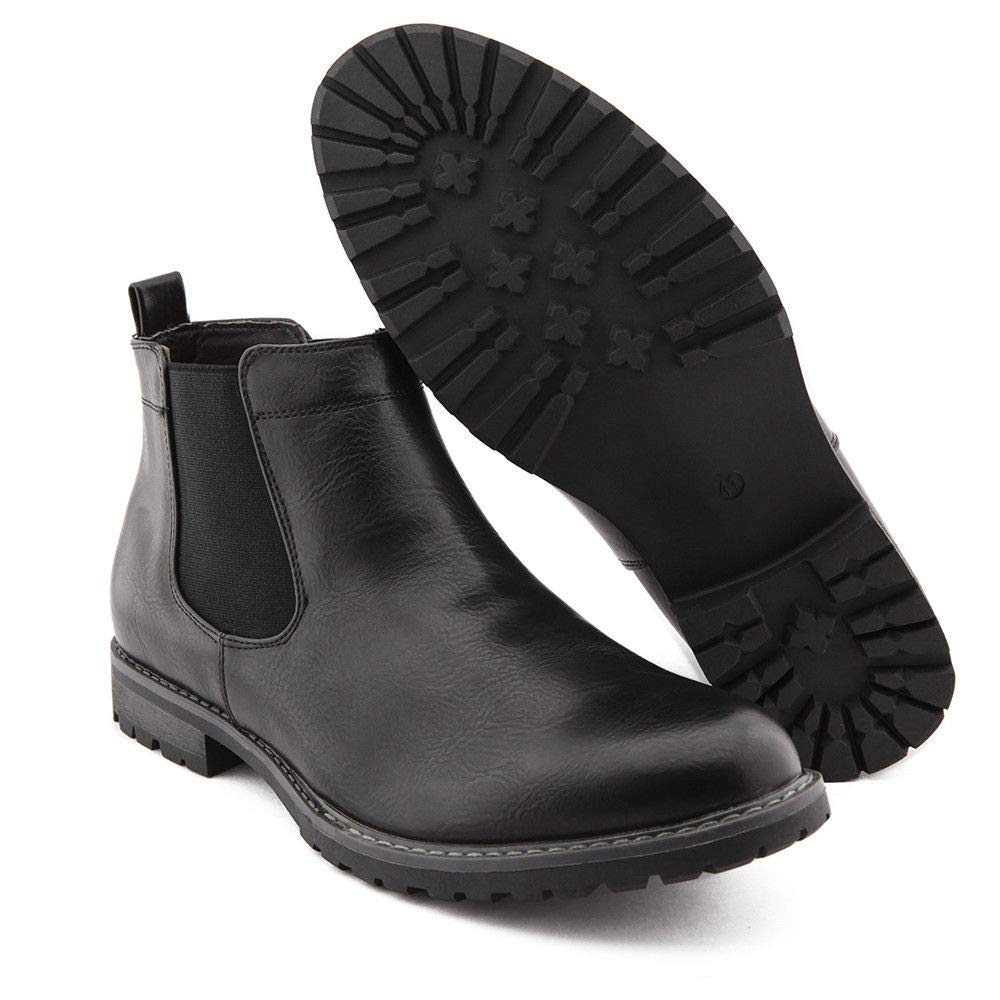 Toocool Stivaletti Uomo Chelsea Eleganti, Scarpe Stivali Beatles in Pelle Sintetica, Polacchini Classici da Uomo per Cerimonia, Lavoro, Tempo Libero LO-Y28