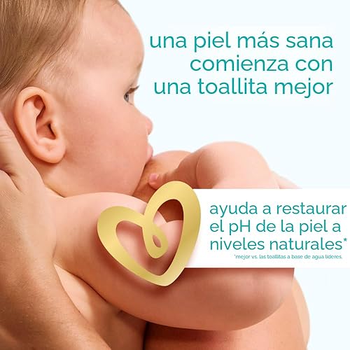 Miniatura 4 de Pampers Toallitas para bebé, sensibles, a base de agua, clínicamente probadas, hipoalergénicas y sin perfume para bebés, 336 toallitas en total