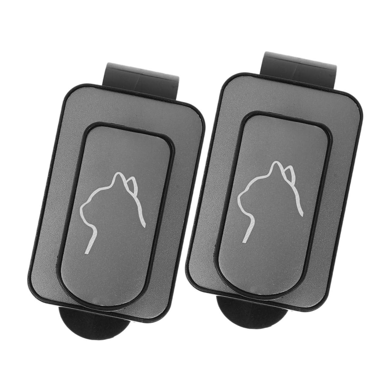 iplusmile 10pezzi Clip Porta Occhiali da Sole per Auto Supporto Visiera Design Elegante e Compatto e Carte Facile Installazione e Accesso Veloce
