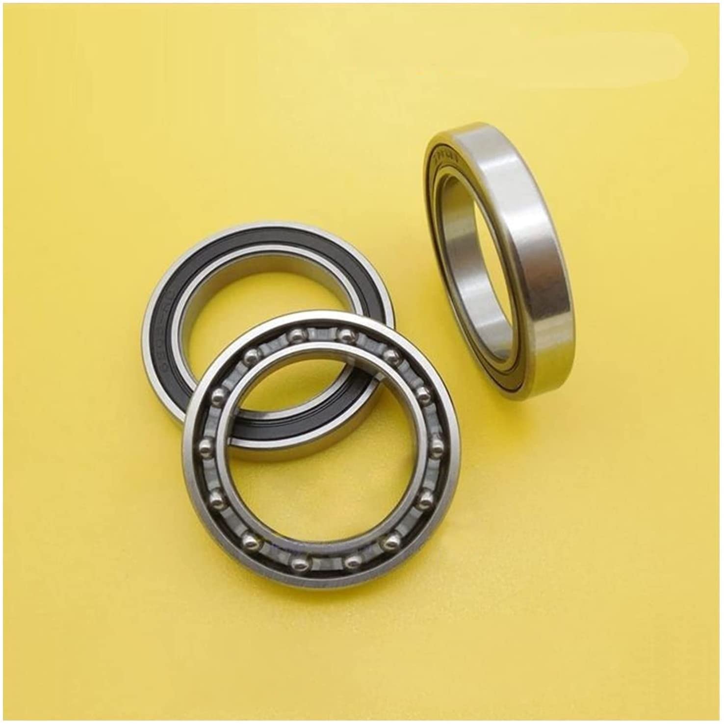 JGNAYRKJQI 10pcs 6805RD MR25376 6805N 61805-RS Ball Bearings 25x37x6mm Bicycle Bottom Bracket Repair Bearing for HT2 BB51 GCR15 BB86