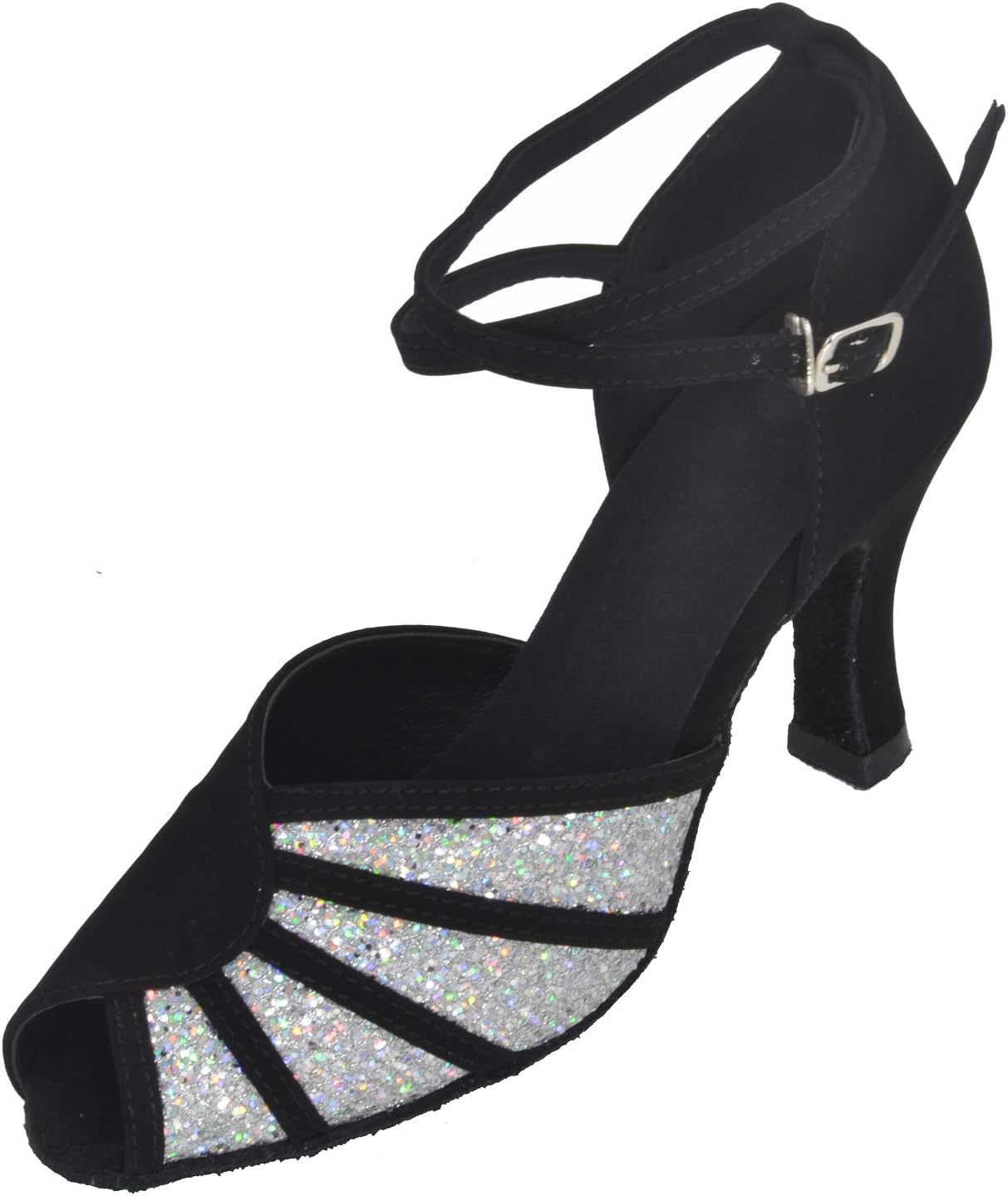 Jig Foo Sandalias de pie Abierto Latino Salsa Tango Bailes Zapatos de