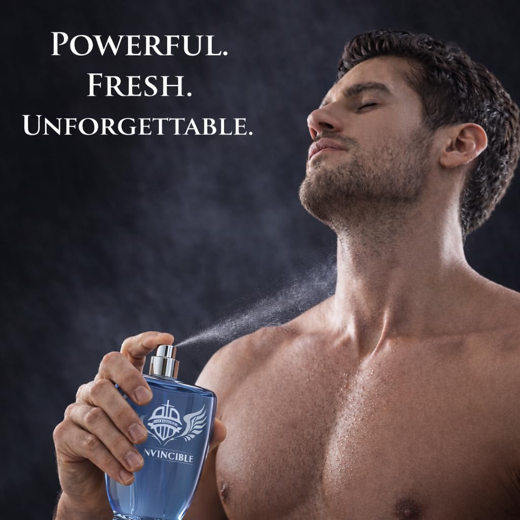 Sandora Fragrances Perfume for Men – Fresh Aquatic Woody Cologne with Grapefruit, Jasmine & Patchouli – Bold Refreshing Fragrance – Eau de Parfum 100ml (3.4 fl oz)