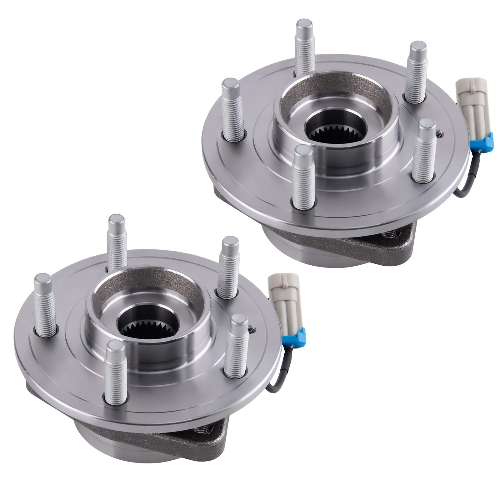 maXpeedingrods Buje de rueda con rodamiento de rueda eje delantero para Chevrolet Captiva C100 C140 2.4L 2006-2010