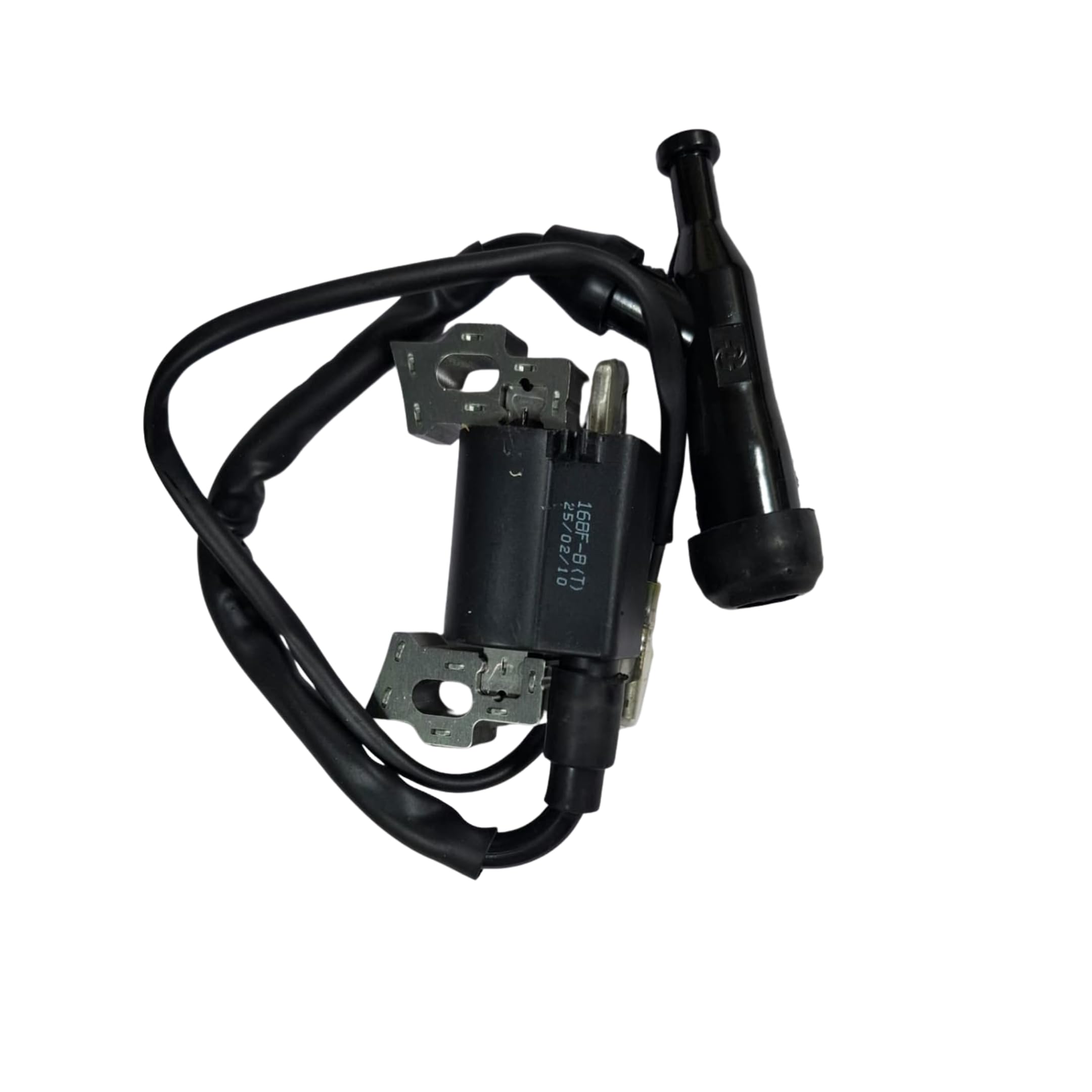 Ignition Coil for 3kVA Portable Generator | Spark Plug Cap Included, Direct Replacement Part, Compact Design, Metal Mounting Brackets, 168F-B Engine Fit-image-19