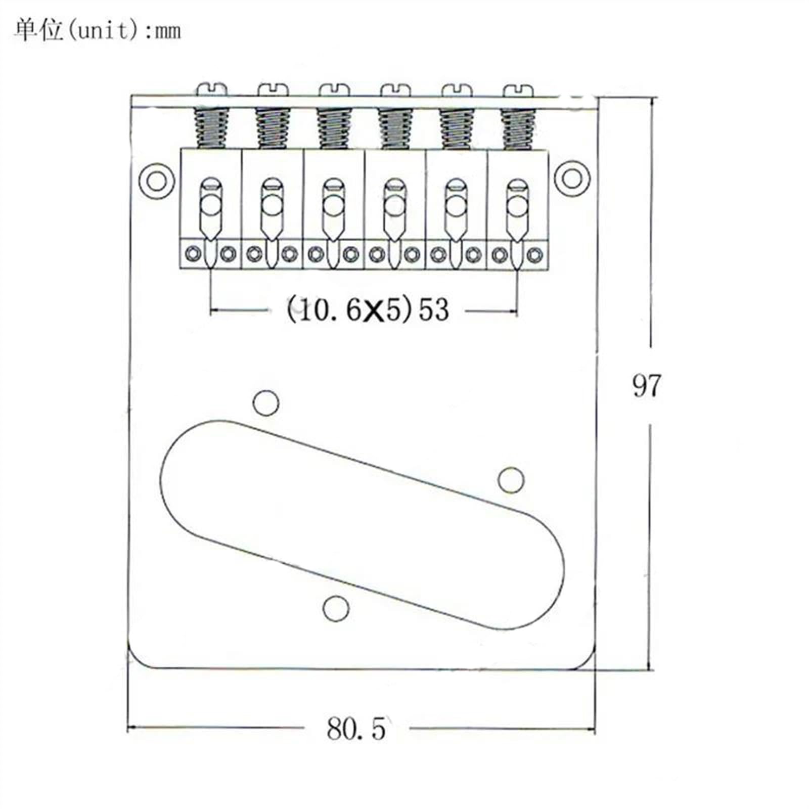 Zestaw Złotych Akcesoriów Gitarowych Części Mostka Gitary Elektrycznej Instrument Muzyczny