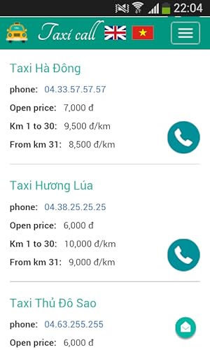 Taxi call