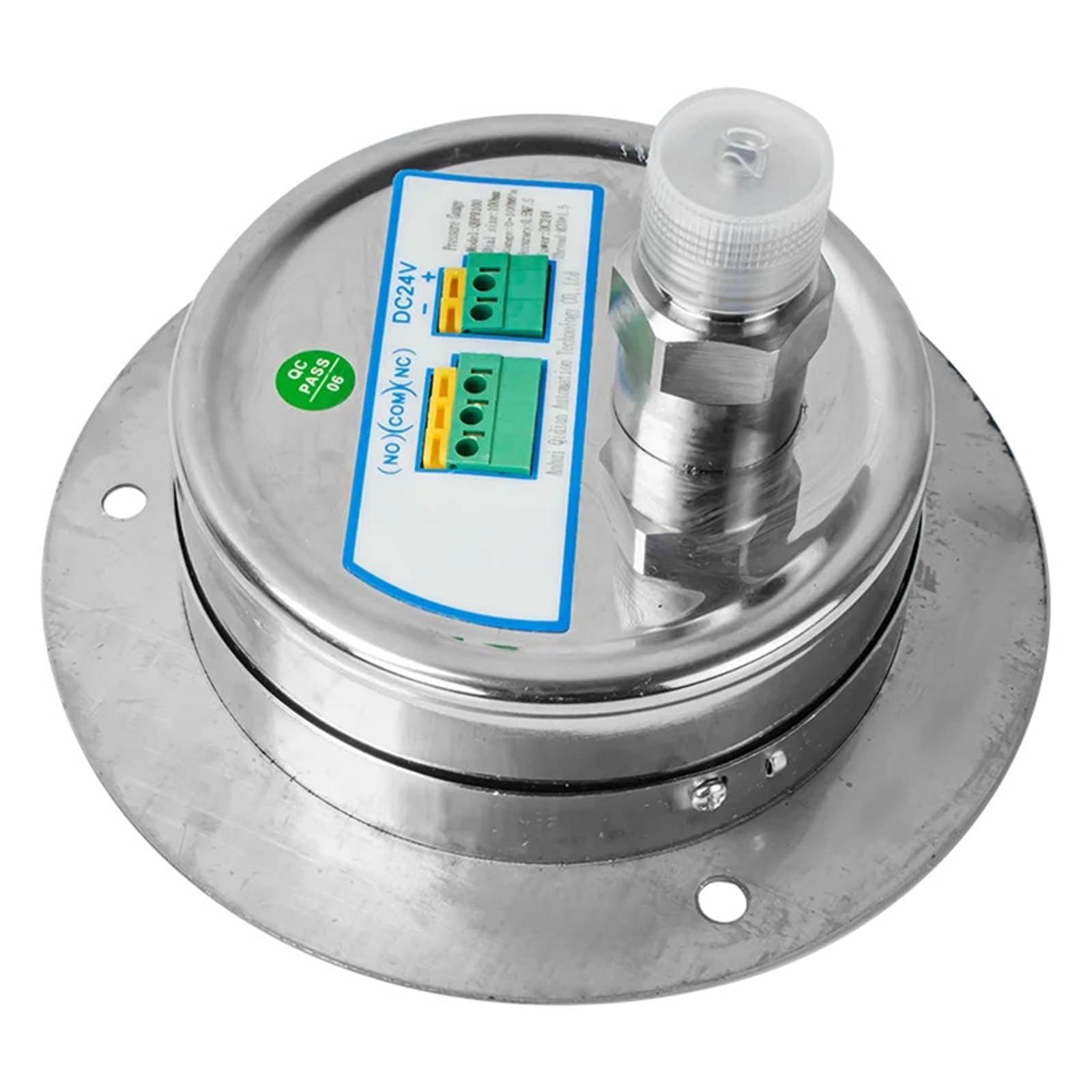 Manómetro Digital de 0-60Mpa, manómetro hidráulico contacto electrónico con Dial 100mm, G1-4 presión 200bar y 400 Bar, M20 x 1,5(G1-4 Radial,0-16Mpa)
