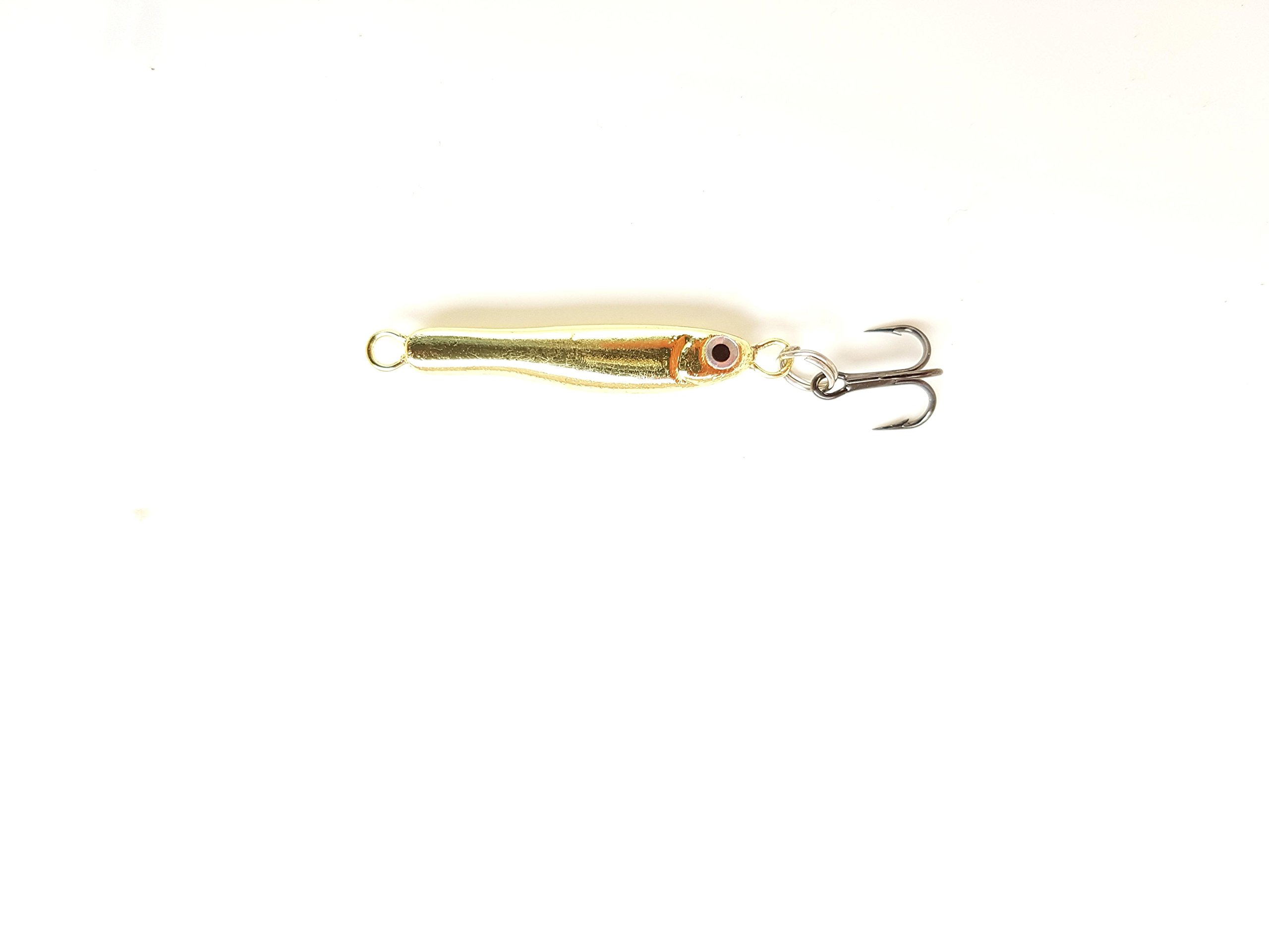 StingnoseSTN-00-GD Jigging Spoon Jigs, Gold