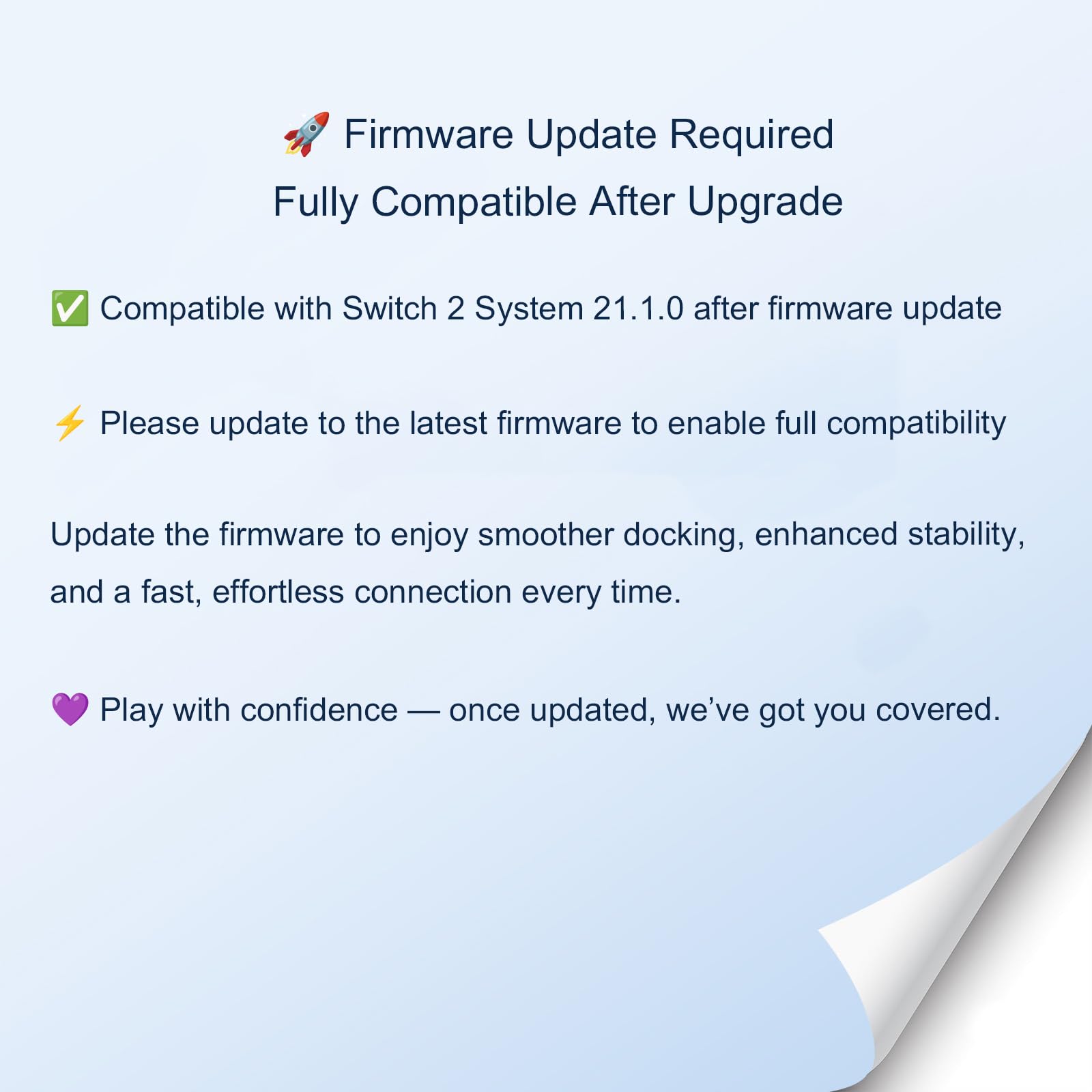 JEMDO Dock Switch 2 cavo TV HDMI base, 4K 60Hz 18Gbps USB C 3.2 a HDMI 2.0 2m 100W PD, adattatore TV portatile compatibile con Switch 2 (versioni < V21.0.0)/2017/OLED – Blu