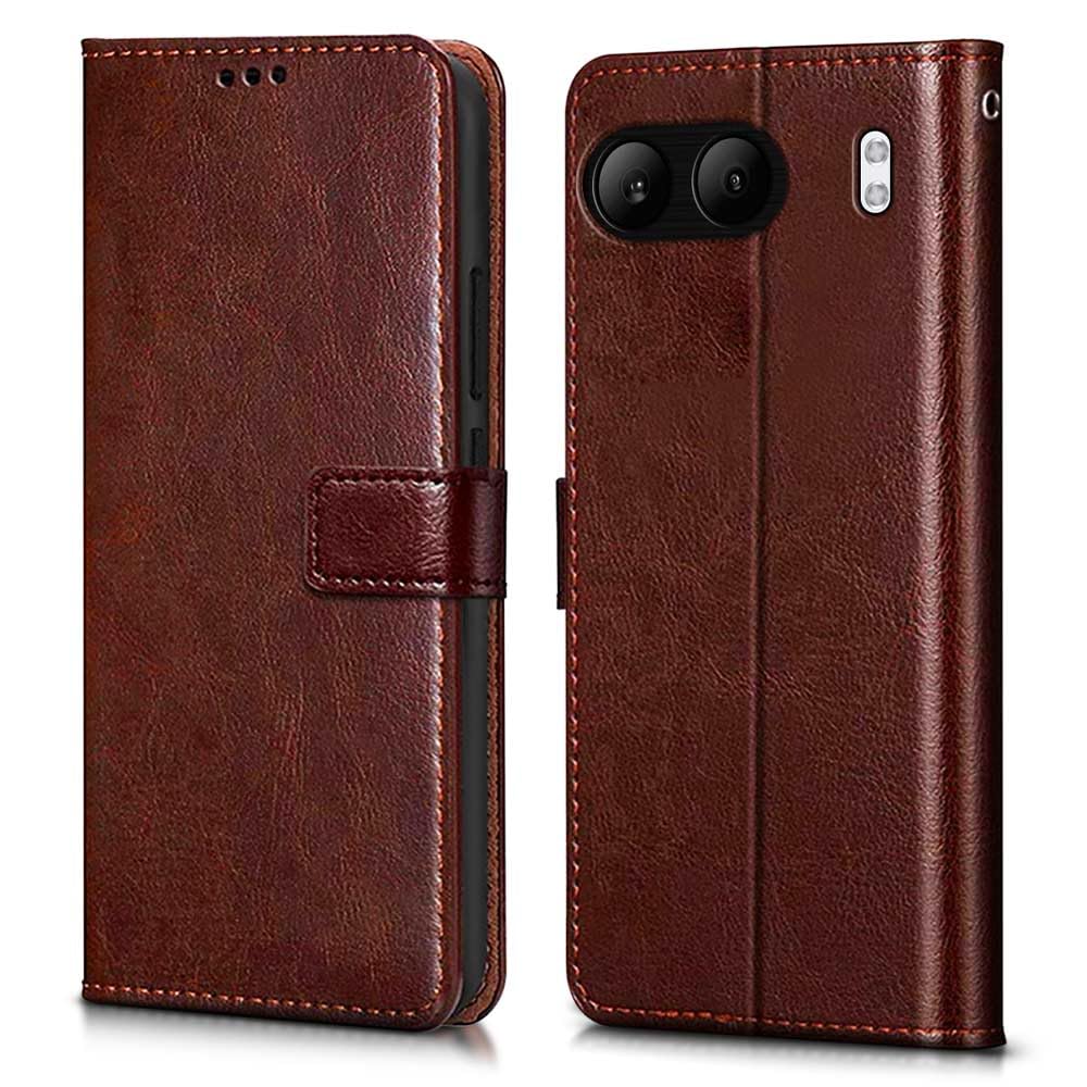 WOW IMAGINE Shock Proof Flip Cover Back Case Cover for 1+ OnePlus Nord 4 5G (Flexible | Leather Finish | Card Pockets Wallet & Stand | Chestnut Brown) (B0D95ZPS13) Amazon Price History, Amazon Price Tracker