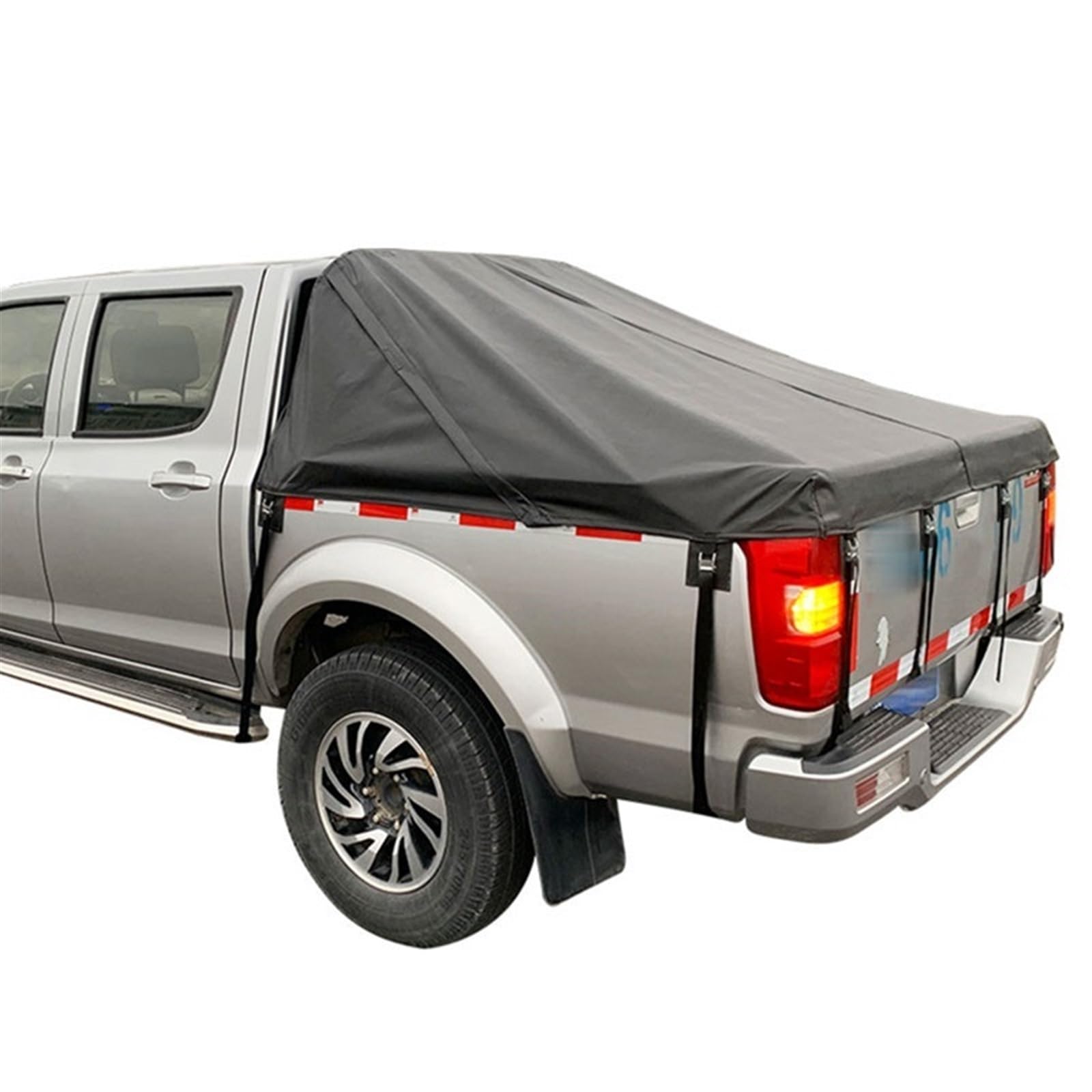 Copertura Del Telo Per Cassone Del Camion Copertura Impermeabile Per Camion Pick-Up in 210D Oxford Per Impieghi Gravosi Con 12 Corde Elastiche Per Ford F150 GMC Silverado/Sierra RAM ,177*185