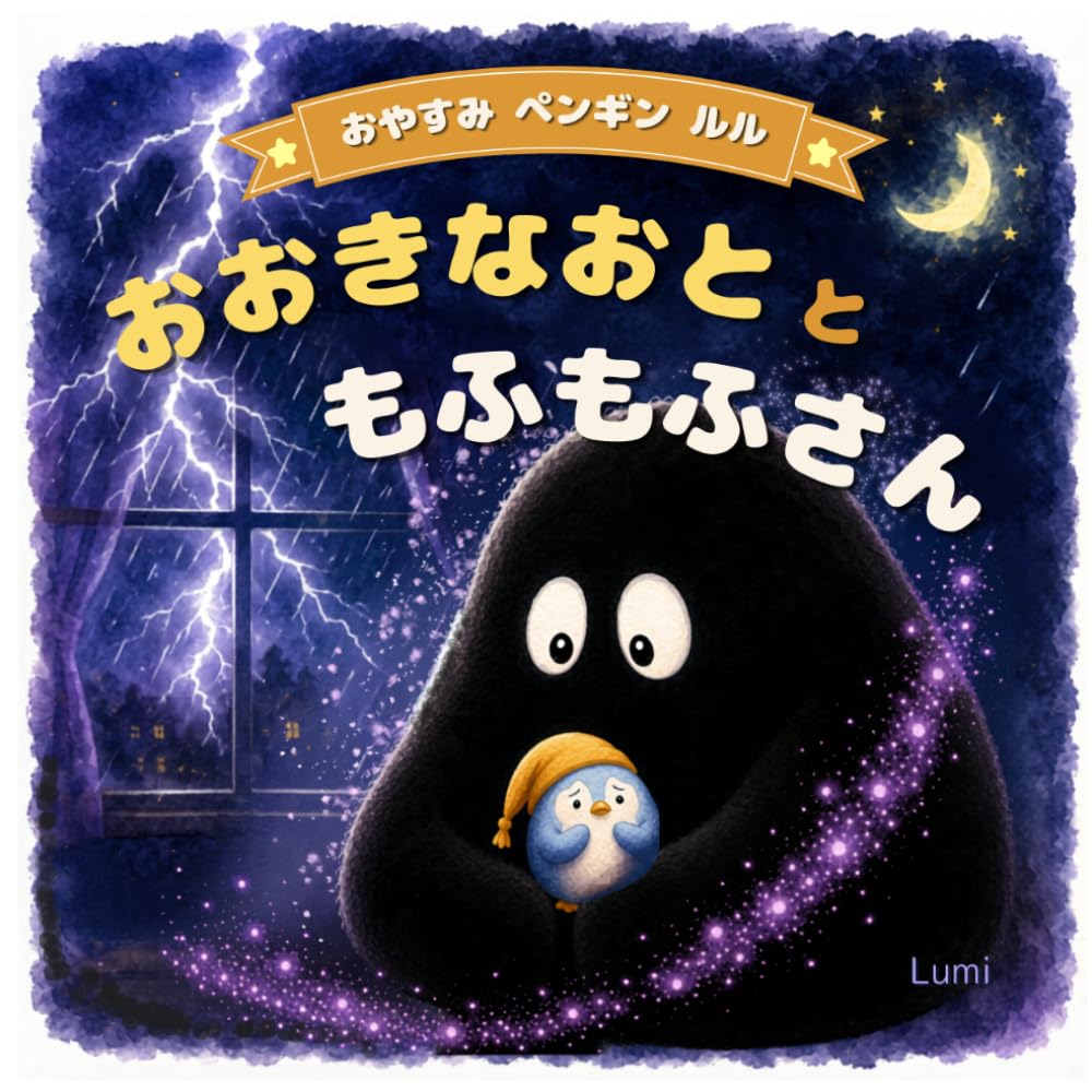 おおきなおと と もふもふさん: びっくりしたね ぎゅっとしよう (おやすみペンギンルル)
