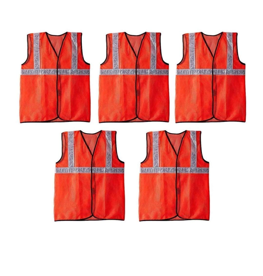 ABS INDUSTRY 2 Inches Safety Jacket Net Radium Type (Green)