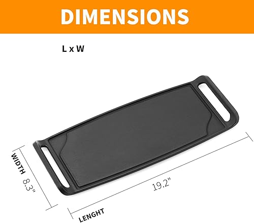 Miniatura 2 de Repuesto de plancha AEB72914211 actualizado para piezas de estufa LG AEB72914204 AEB72914208 LG Gama de gas de hierro fundido, placa central de