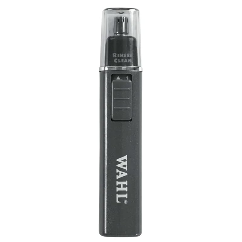 Aparador de pelos do nariz e orelhas Wahl Professional Wet/Dry, bateria AA, modelo 05560-700