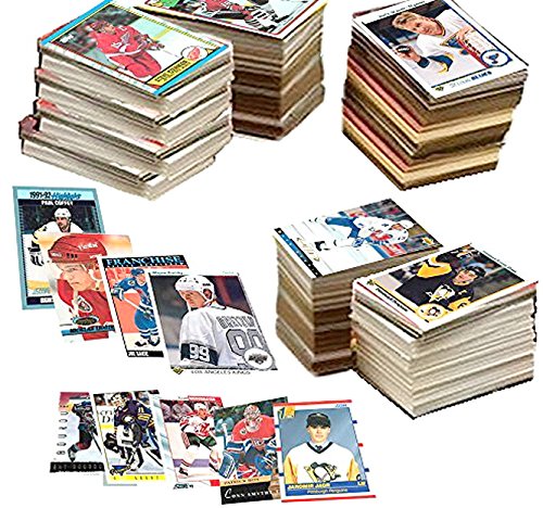 600 Hockey Cards Including Rookies, Many Stars, & Hall-of-famers. Perfect for Gift Giving.