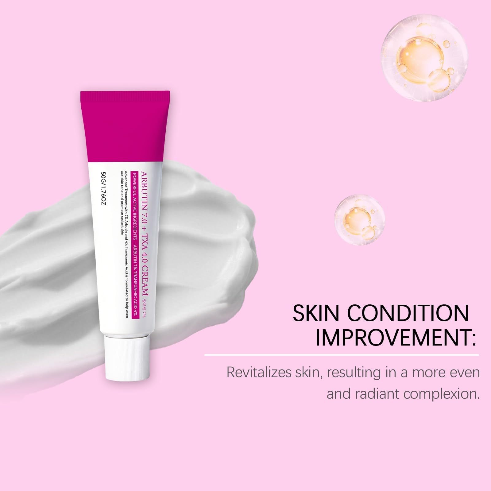 Arbutin Creme 7 % + Tranexamsäure 4 %, Arbutin-Creme, Originalcreme