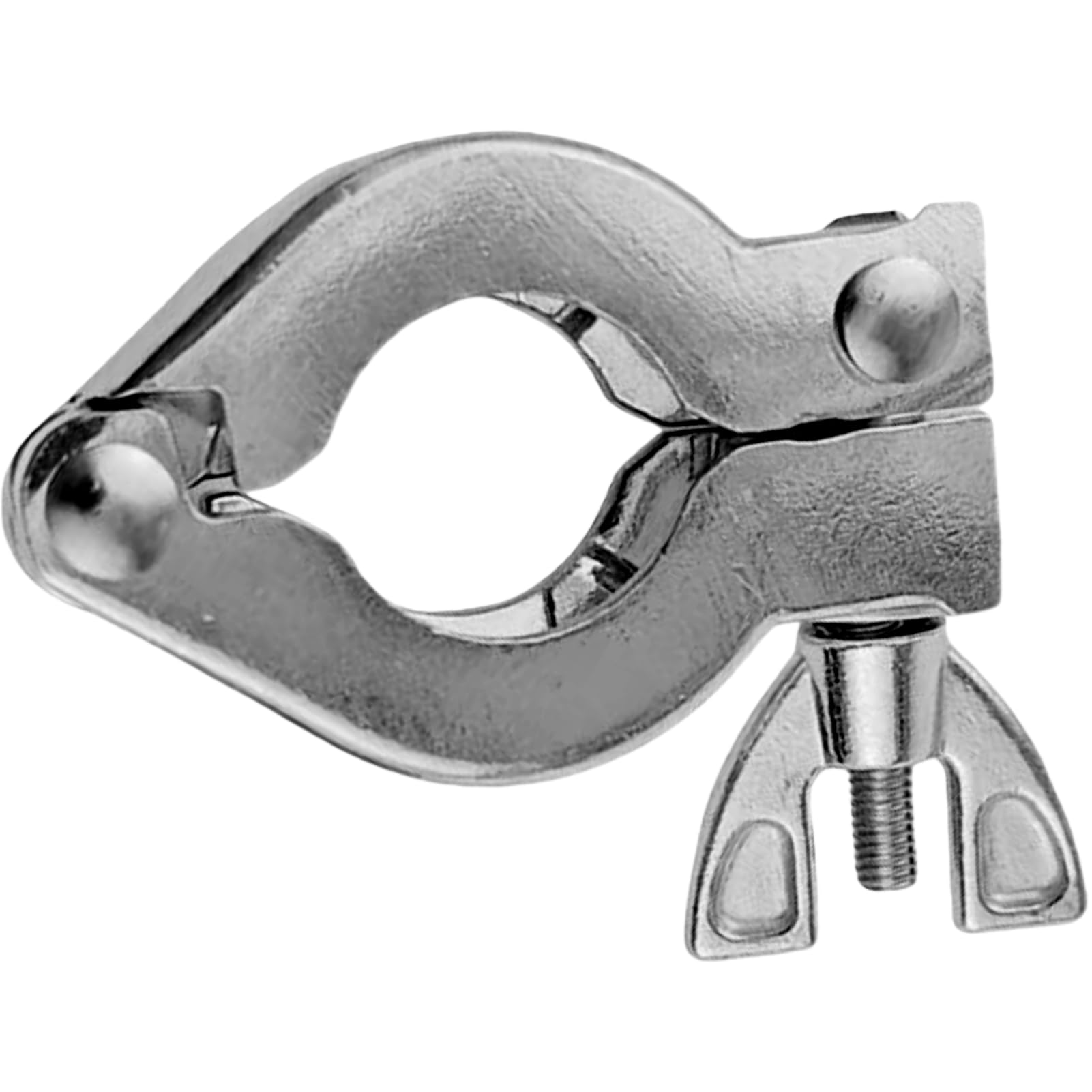 2 Pcs KF-40 Quick Clamp with Wing Nut Closure - Vacuum Fittings for Secure Seal in Vacuum Systems(304 Stainless Steel KF10/KF16)