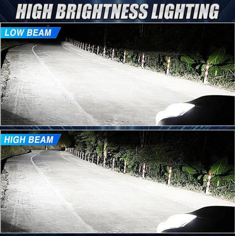 SageSunny D3S Bombilla Led 360° Emittant 6000k Blanco 110W Kit de Conversión para Faro de Coche, Juego de 2-24 Meses de Garantía