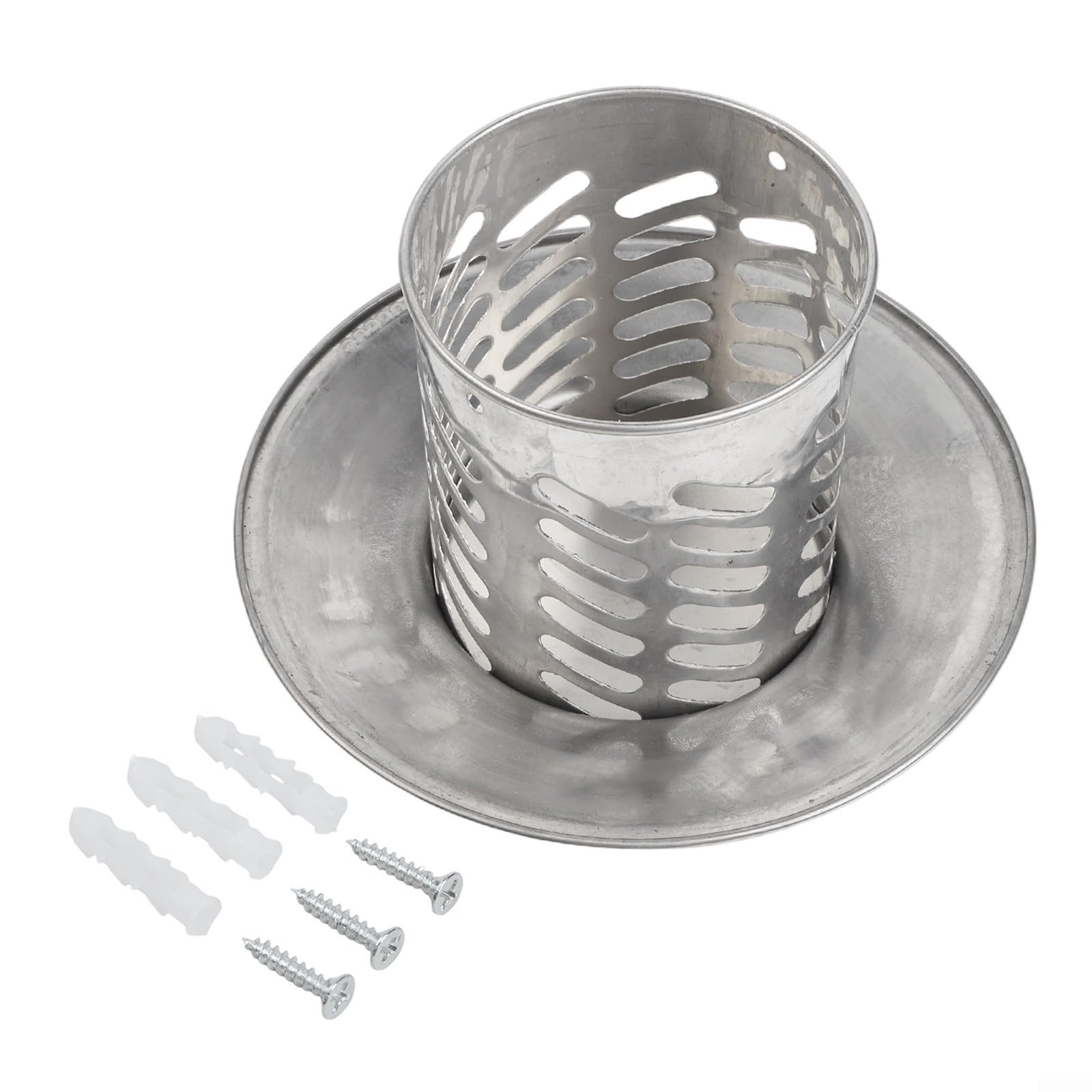 KGLHJDY 304 Stainless Steel Chimney Cap Rain Guard for Roof Vent Pipe Flue Exhaust Hood Outdoor Protection(80mm（3inch）)