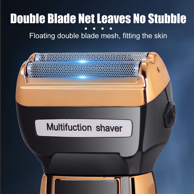 Image of SOLIMPIA HT-6273 3-in-1 Rechargeable Shaver Hair Clipper & Nose Trimmer Set, Beard & Moustaches Hair Machine Hair Clipper, Shaver & Nose Trimmer with Precision Blades