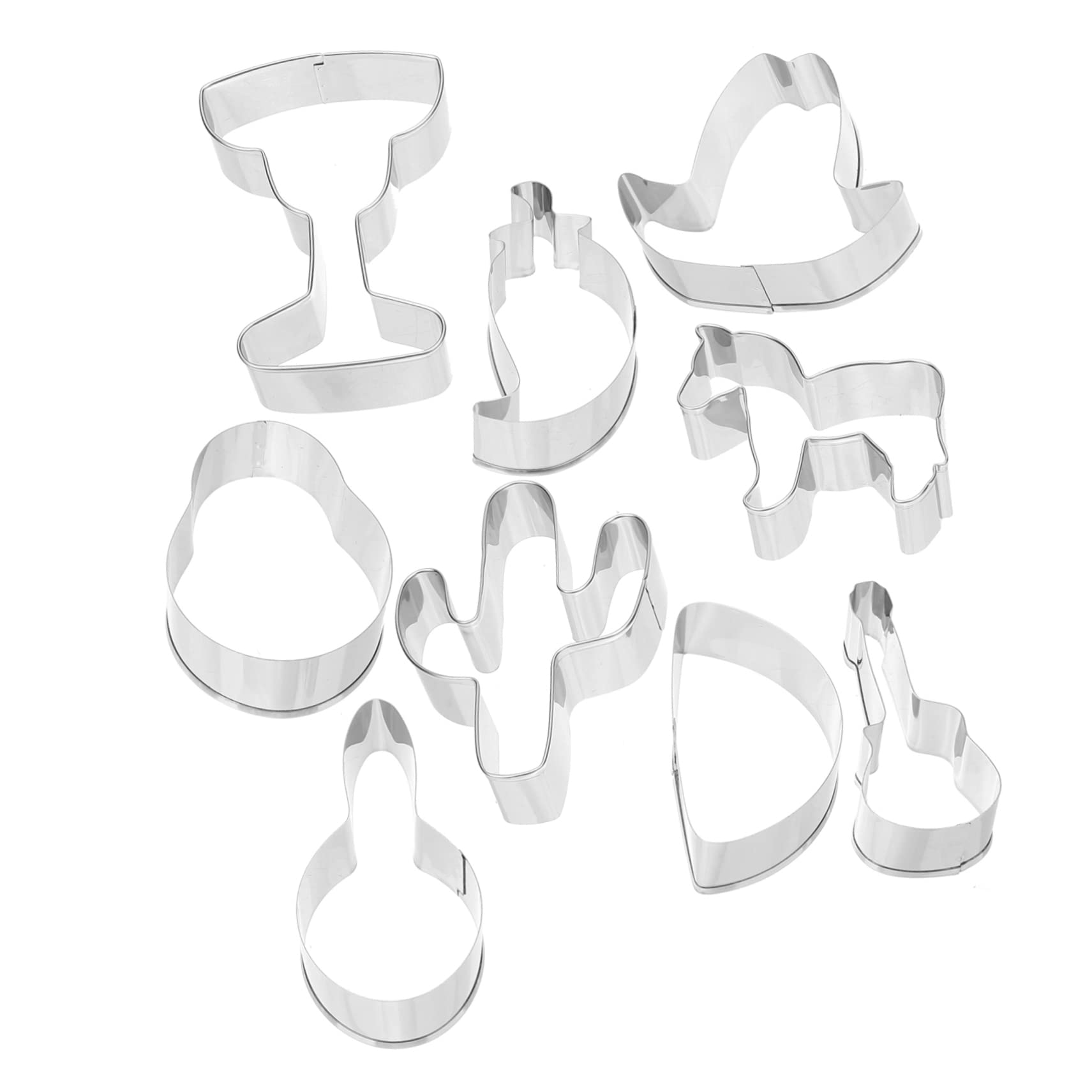 TOPBATHY 18 Piezas molde galletas diver cuberteria molde para galletas moldes para dulces fiesta pimientos precioso cortador galletas cortador galletas metal tostada colocar