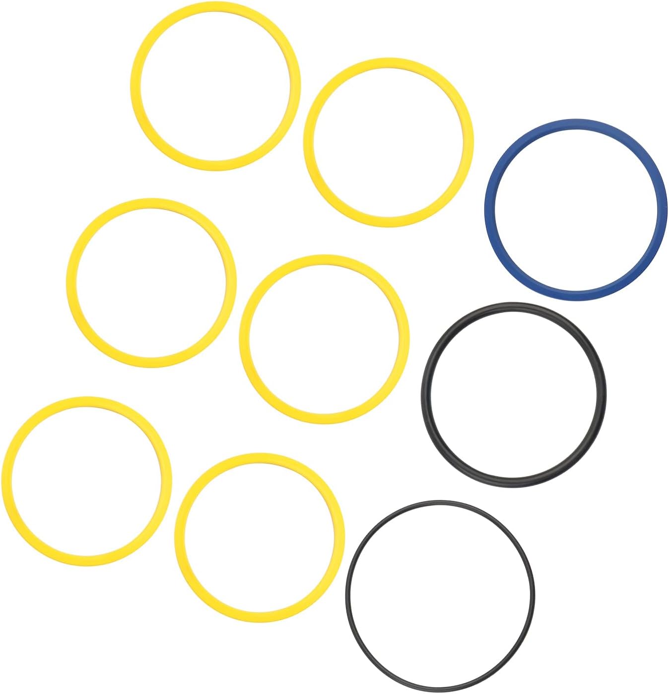 Manifold Seal Kit Compatible with John Deere 490E 690E 790ELC 892ELC 653G 110 120 160LC 160CLC 200LC 200CLC 225CLC-RTS 230LC 230CLC 270LC 270CLC 330LC 330CLC Replace AT154162