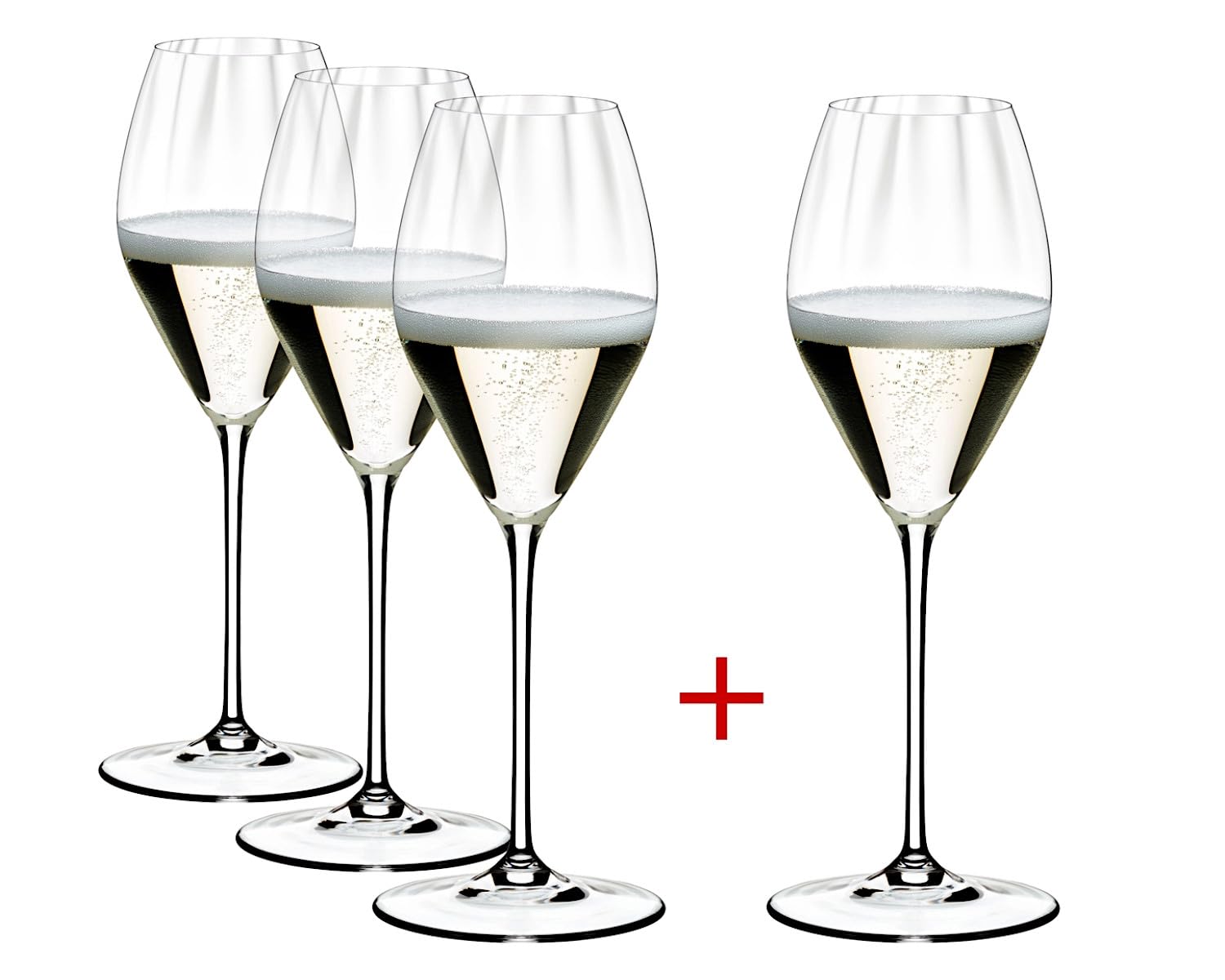 Riedel Performance - Set di 4 bicchieri da champagne